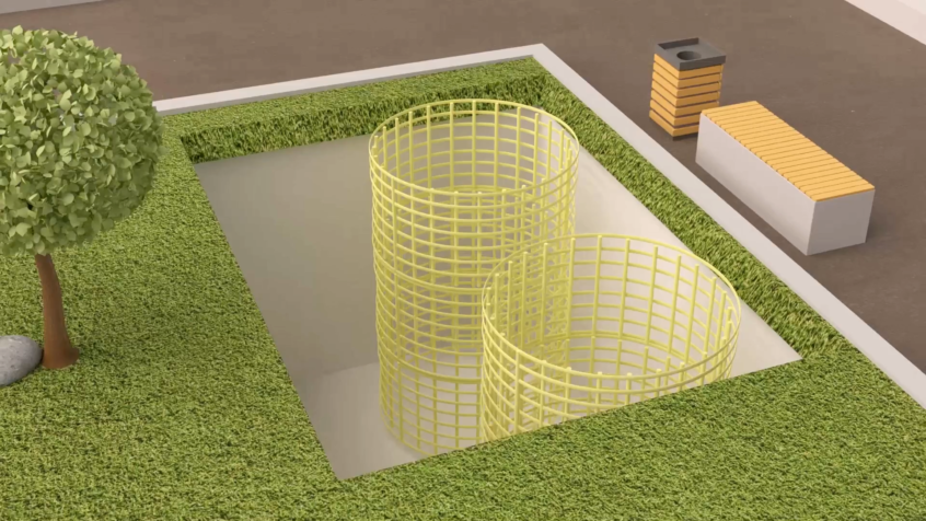 Reinforcement of various typestechnical concrete structures