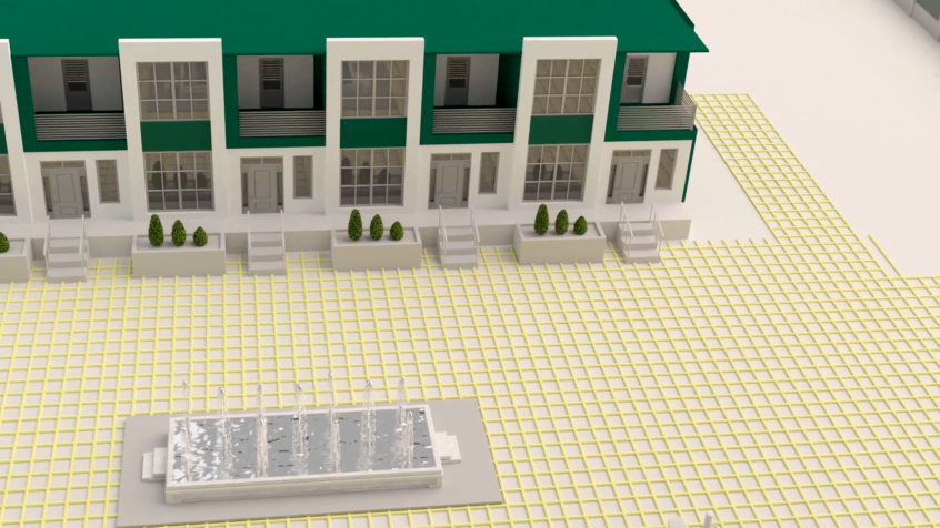 Arrangement of foundationsfor quality stylingdecorative coatings
