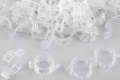 Transparent plant holder clip (pack 20 pcs.)  d- pack. 20 pcs.